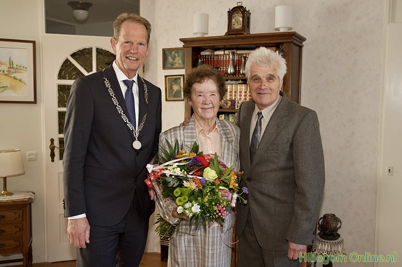 60-jarig bruidspaar Romijn-Jelierse