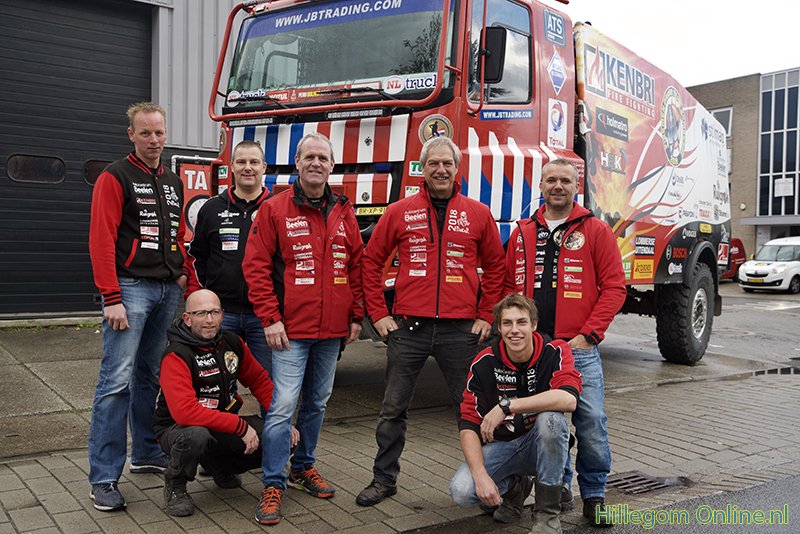 Fireman Dakarteam is klaar voor de race