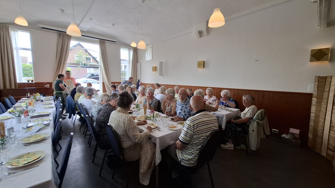 Culinaire seizoensafsluiting Protestante gemeente