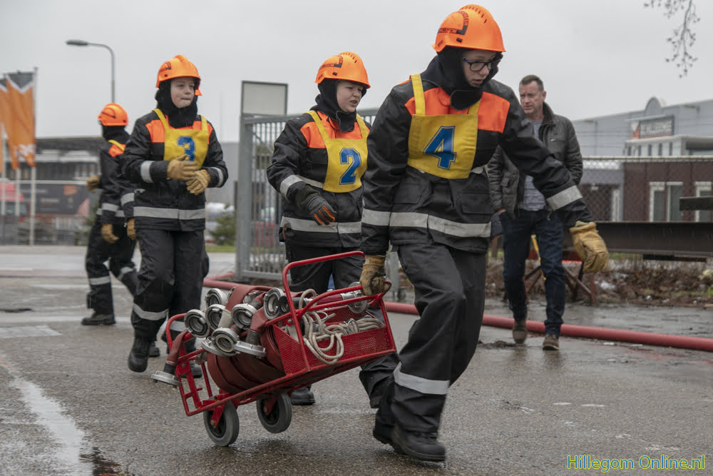 Wedstrijd Jeugdbrandweer Hillegom