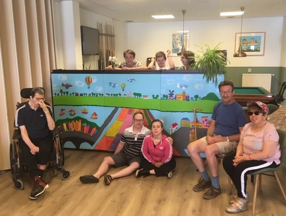 Kunstwerk Paspartoe in Plein28