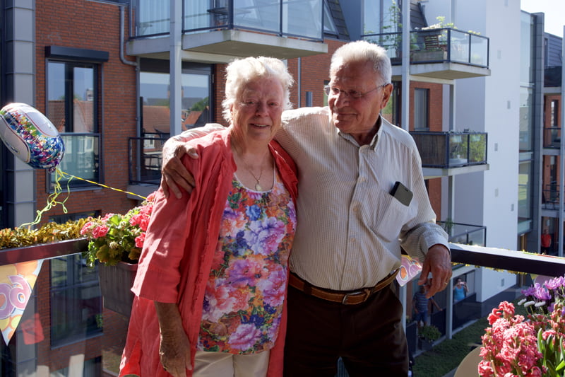 60-jarig bruidspaar Weijers in het zonnetje gezet