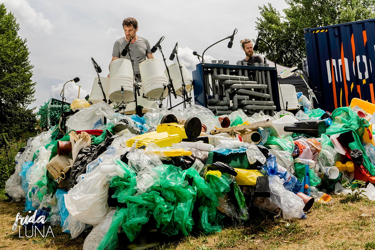 Aftrap voor afvalproject in de Bibliotheek