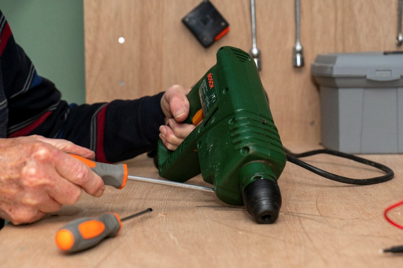 Het Repair Café is terug van vakantie