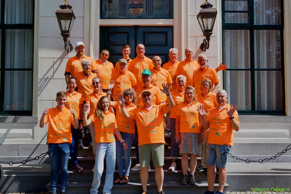 Shirt voor Hillegomse deelnemers aan Vierdaagse Nijmegen