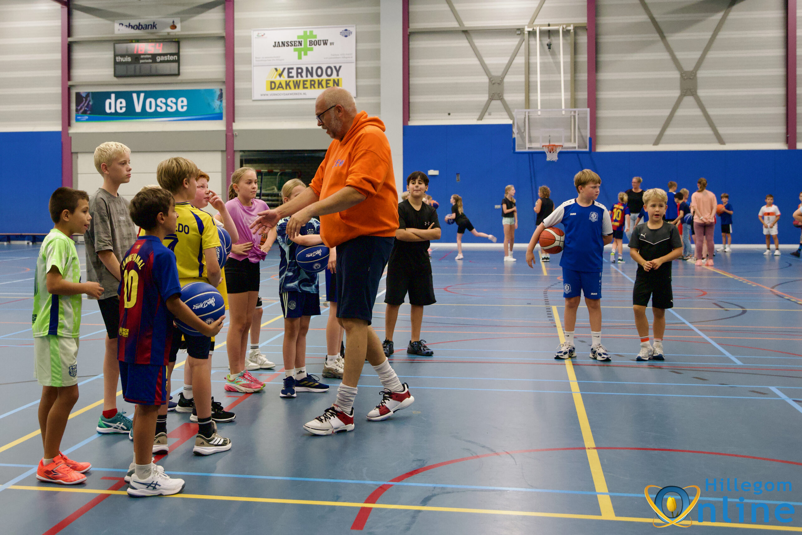 Basketbalclinic voor jeugd