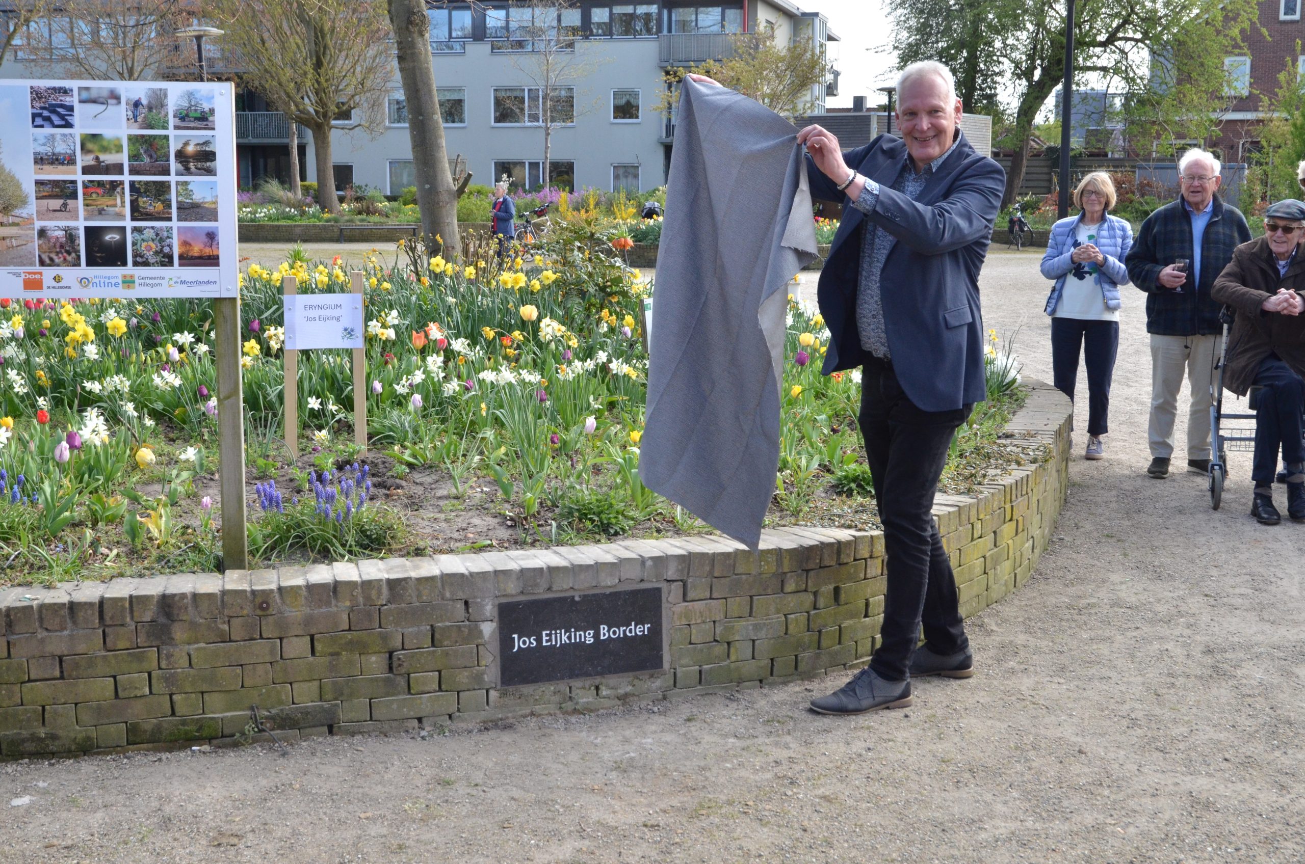 Onthulling gedenkplaat Jos Eijking
