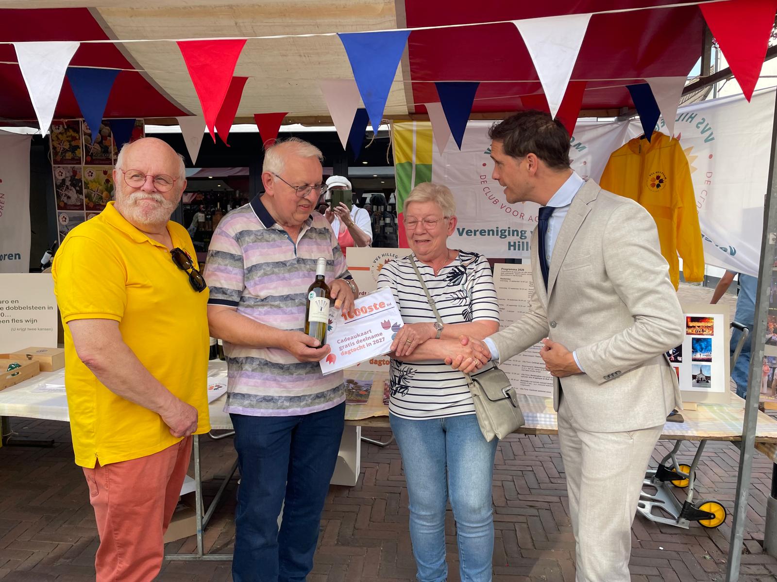 1000ste lid voor VVS Hillegom