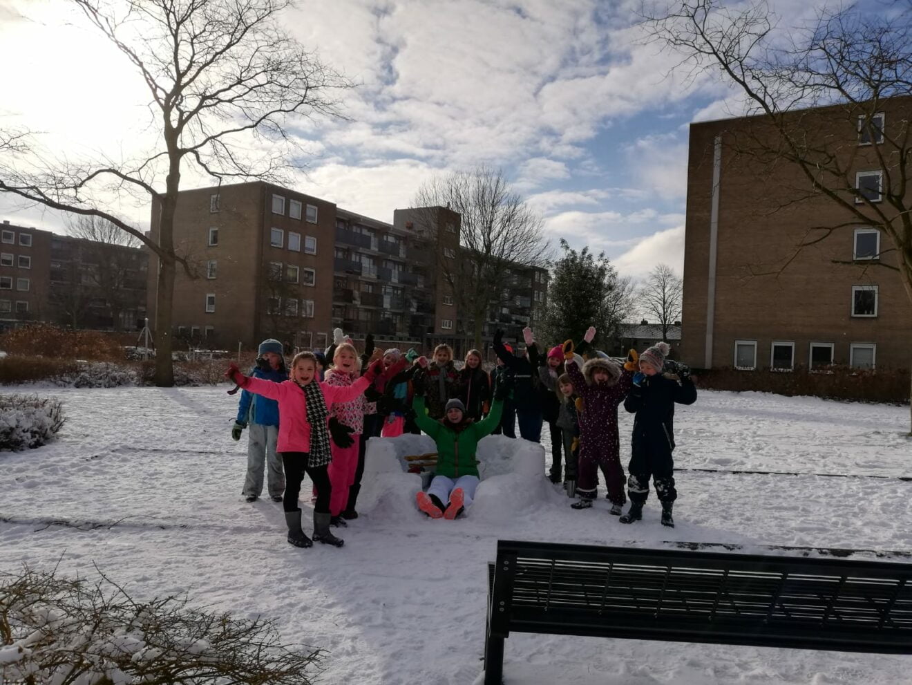 Sneeuwpret bij De Toermalijn