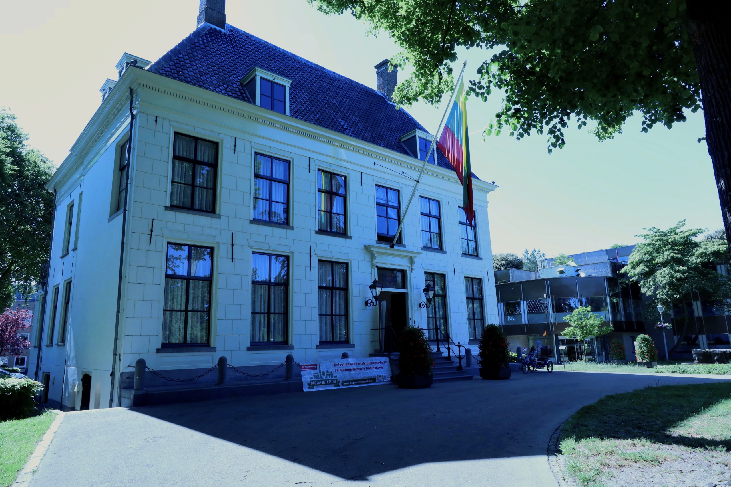 ’t Hof van Hillegom tijdens de dag van het kasteel