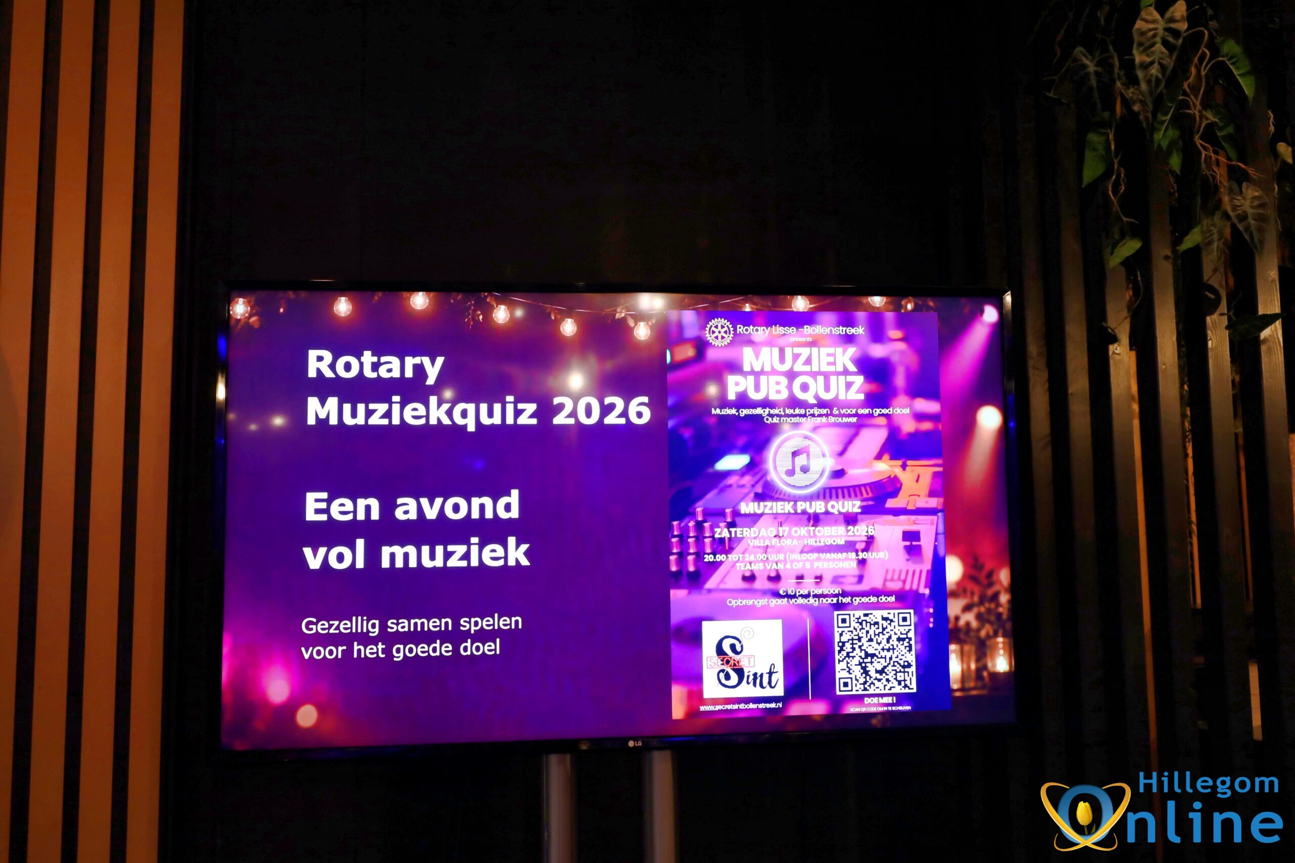 Muziek Pubquiz in Villa Flora