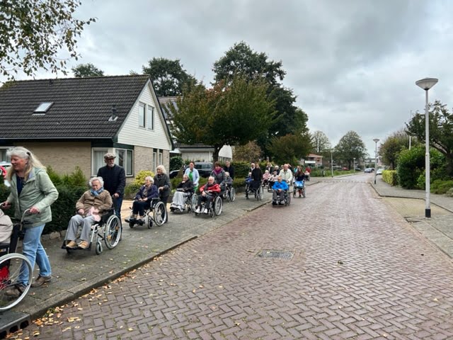 Herfstwandeling in rolstoel