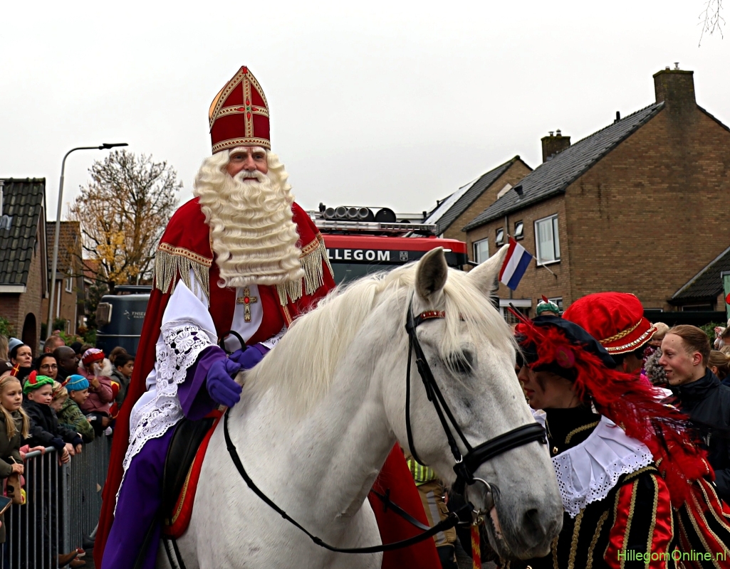Warm welkom voor Sinterklaas