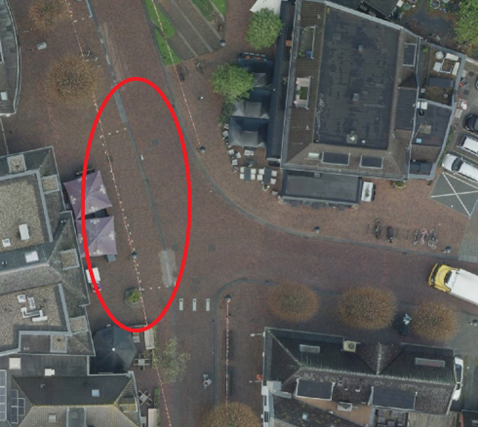 Aanpassing laad- en losplaats Hoofdstraat