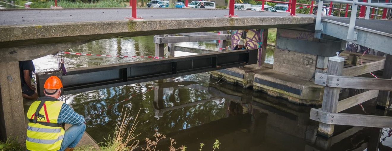Doorgang Leidsevaart tijdelijk afgesloten voor vaarverkeer