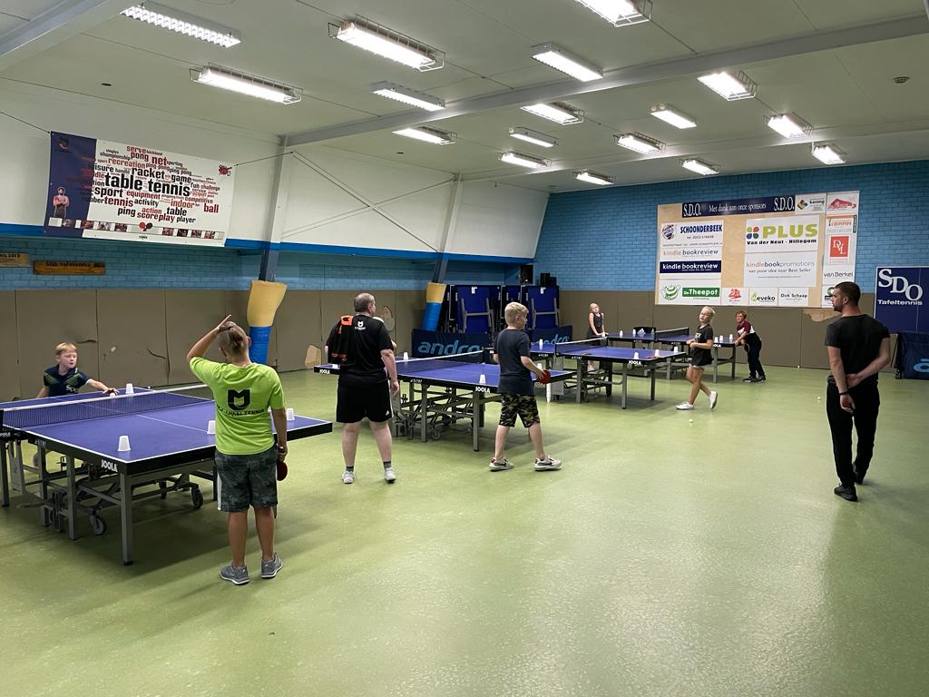 Leden SDO tafeltennis unaniem akkoord vernieuwen clubgebouw