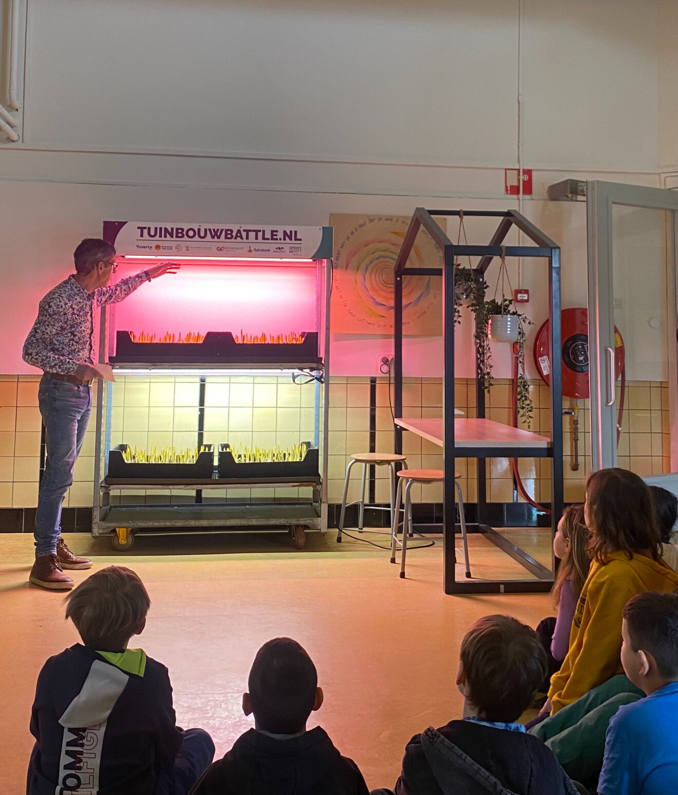 Tuinbouw Battle op basisscholen