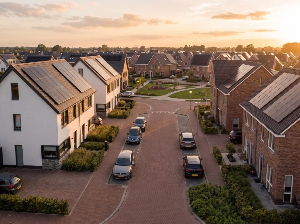 Zoveel huizen in Hillegom hebben zonnepanelen: kleine toename in 2025