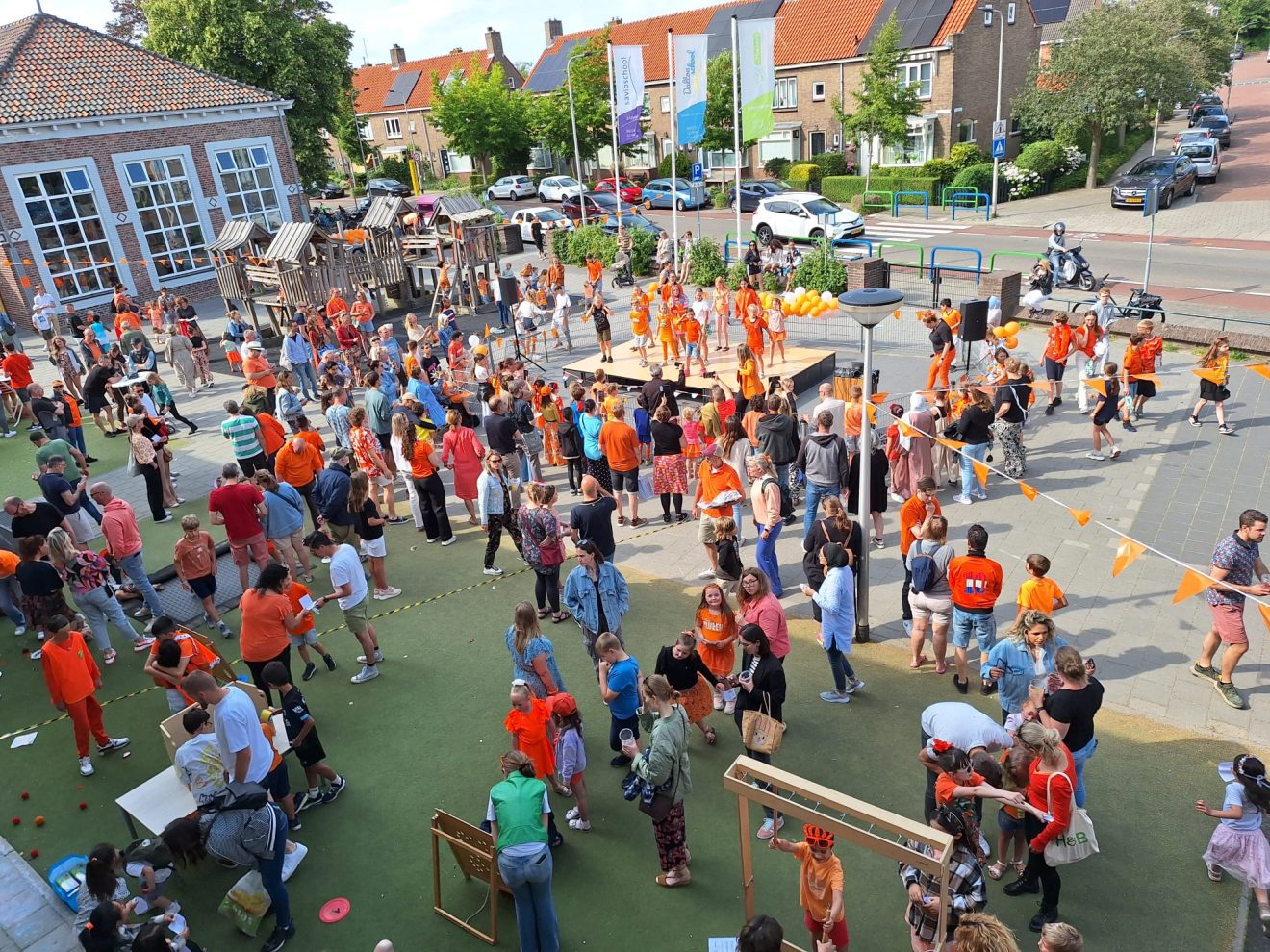 Zomerfeest bij de Brede School Hillegom