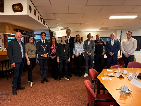 Commissaris van de Koning brengt bezoek aan Hillegom