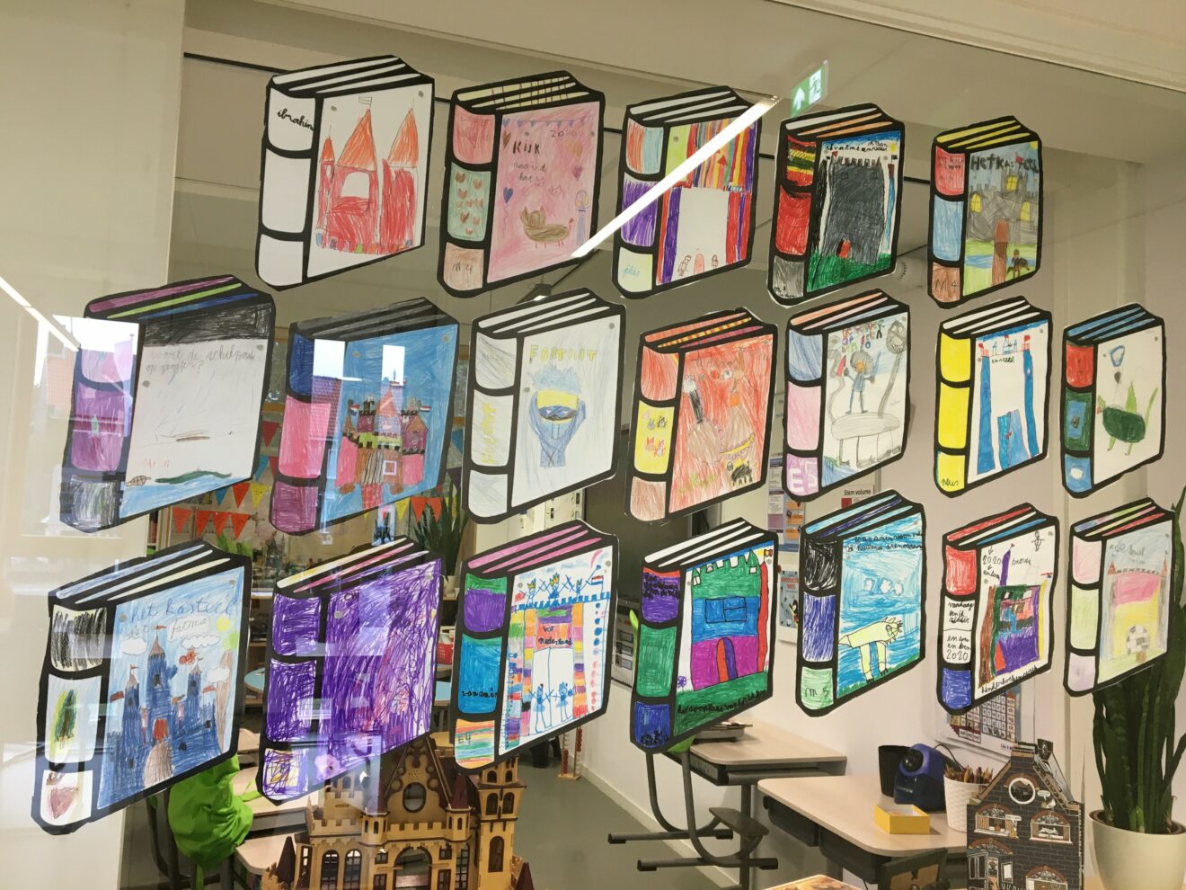 Daltonschool Hillegom terug in de tijd met Kinderboekenweek