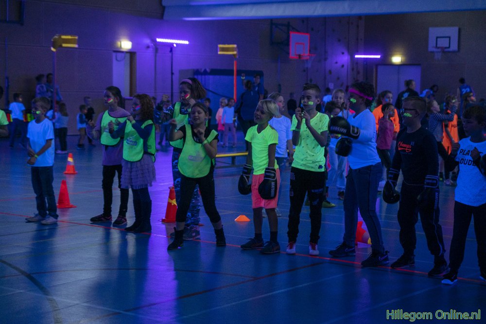 Glow in the dark sportinstuif