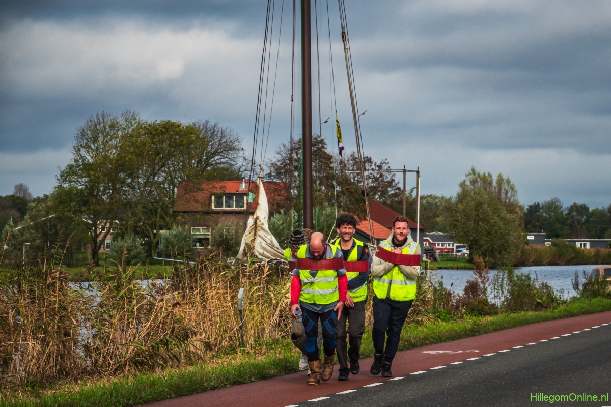 Strontrace vaart door Hillegom