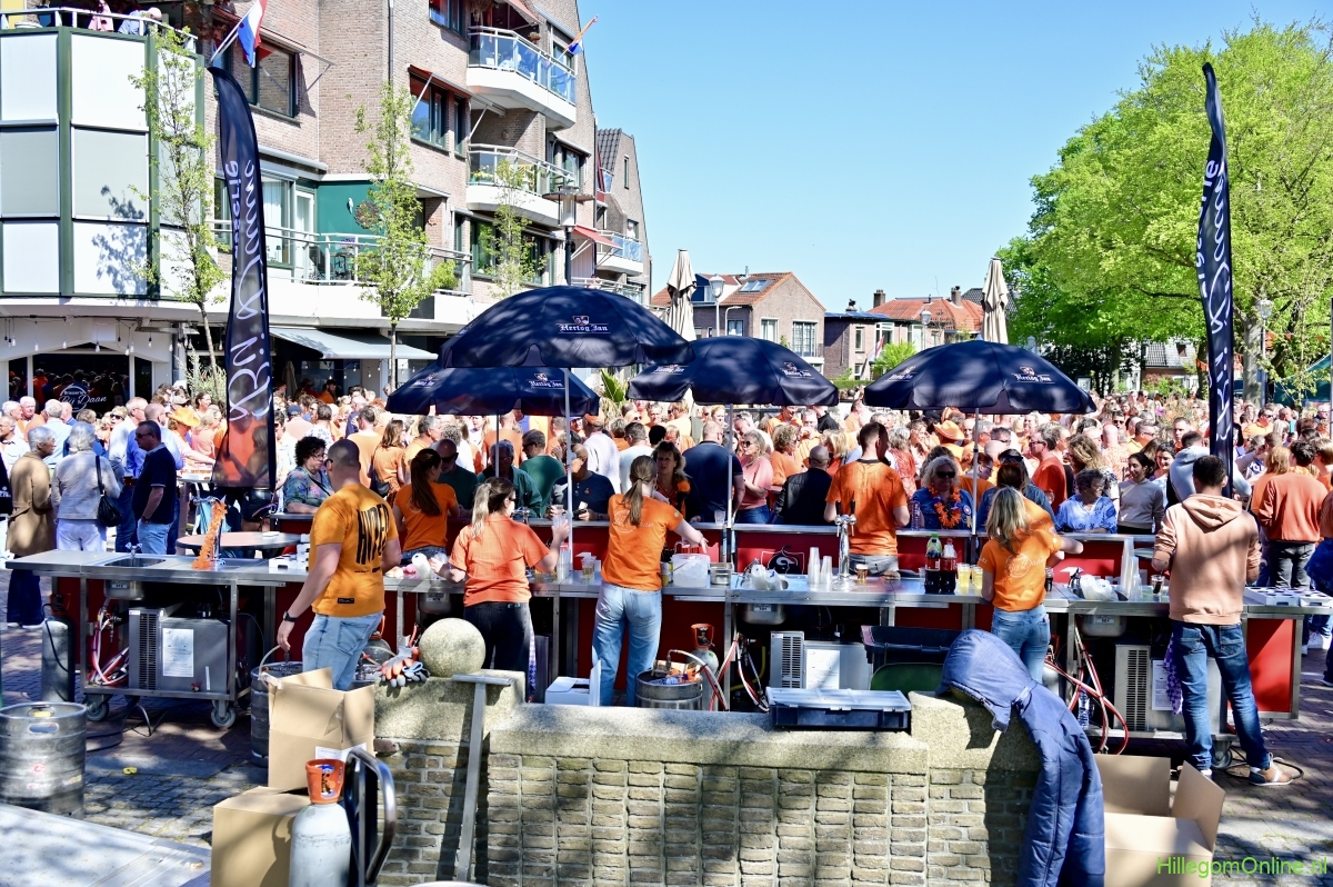Oranjefeest in de Hoftuin